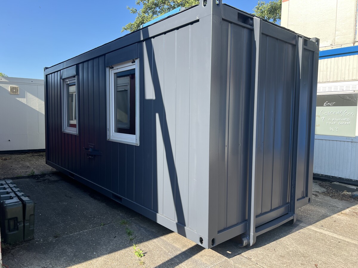 Afbeelding bij Kantoorunit 20 Ft met optrek slede
